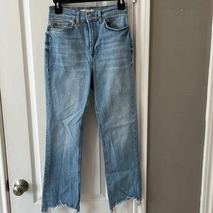 Zara flared jeans